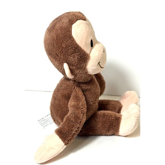 Kohl's Cares Curious George & Charlie Dog Plush Brown Monkey Gray Puppy 15" - Picture 9 of 11